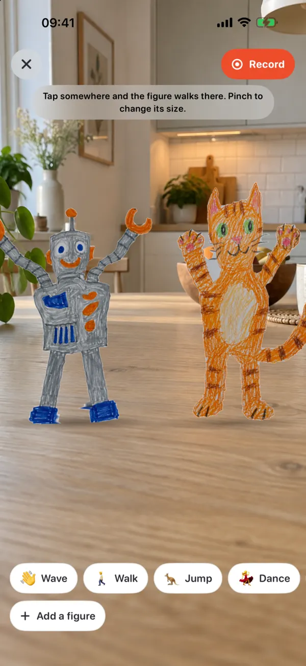 It dances on your table