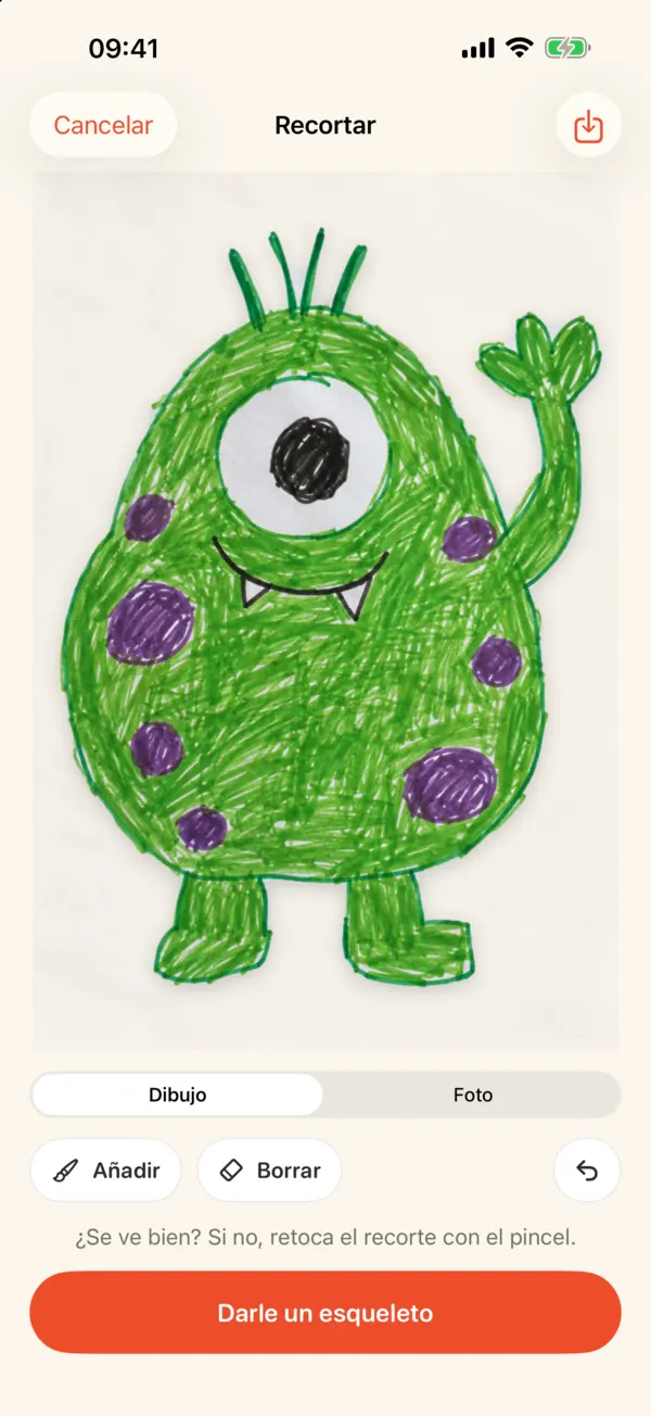 Recortado en tu iPhone